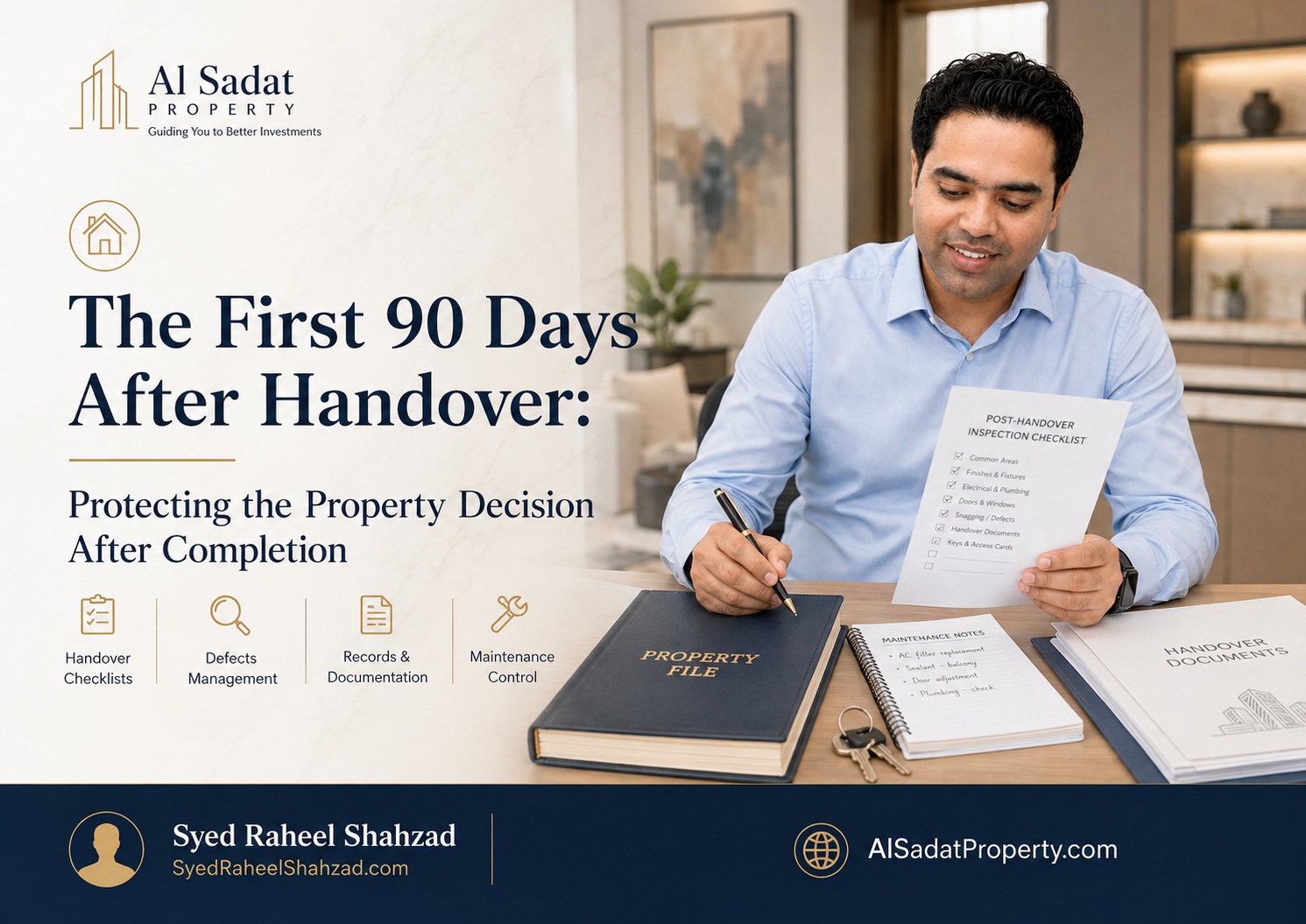 The First 90 Days After Handover: Protecting the Property Decision After Completion featured image